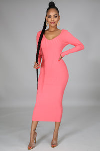 Carib Knit Midi Dress