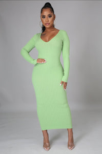 Carib Knit Midi Dress