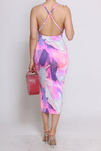 Load image into Gallery viewer, Cotton Candy Stretch Midi